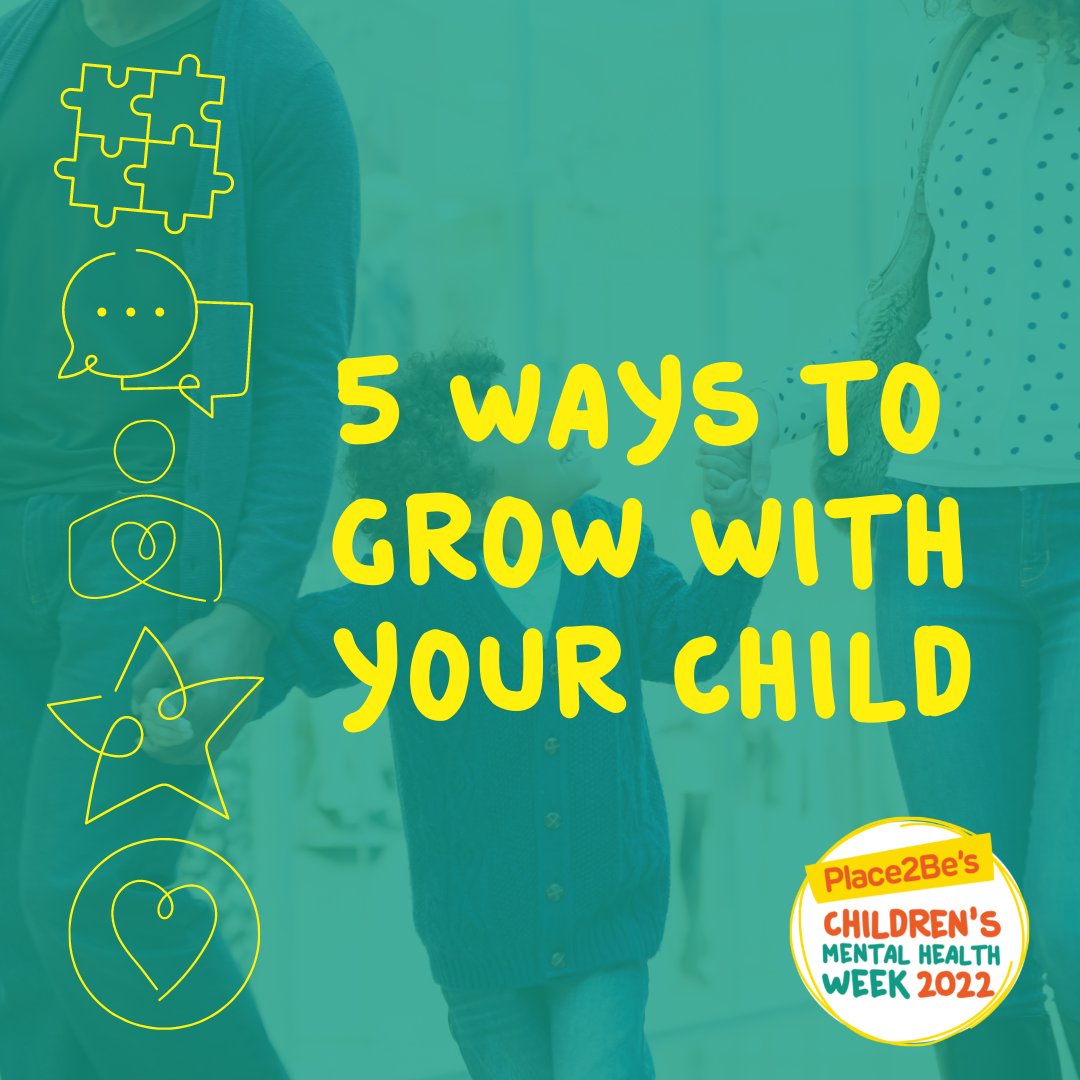 Place2Be's tweet photo. This year’s #ChildrensMentalHealthWeek theme is Growing Together, and as parents and carers we are constantly having to grow, learn and adapt. 

Judah Racham, Place2Be’s Family Lead, shares his advice on how we can do this👉 https://t.co/TaKs8qMjJJ https://t.co/Hz07x5FWcH
