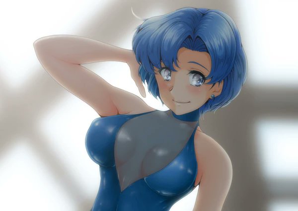 今日の過去絵。
亜美ちゃんと例のプールに来ました。 