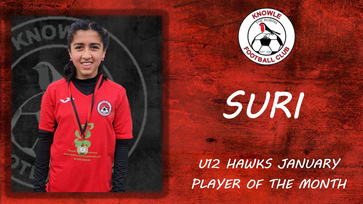 U12 Hawks (sponsored by <a href="/TheTwoMugs/">TheTwoMugs</a> &amp; <a href="/agilitylifesci/">Agility Life Sciences</a> ) January POTMs - Connie &amp; Suri!

Connie covers every blade of grass &amp; is getting better every week, plus Suri is a new addition; a real battler with goals in her game! Well done both!