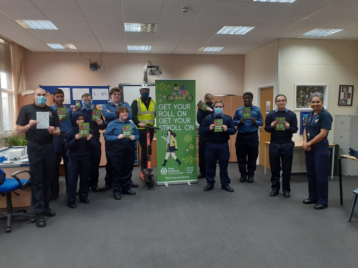 SellyOak_CCF's tweet photo. Big thanks to @WestMidsFire for delivering a valuable session today on Road Safety to our 6th form Cadets. All were able to to develop their knowledge of how to be a safer pedestrian, road user and passenger #everychoicecounts
@TransportfWM @WestMidsFire @Selly_Oak @SOTS_6th_Form https://t.co/GJiOoPFf9S