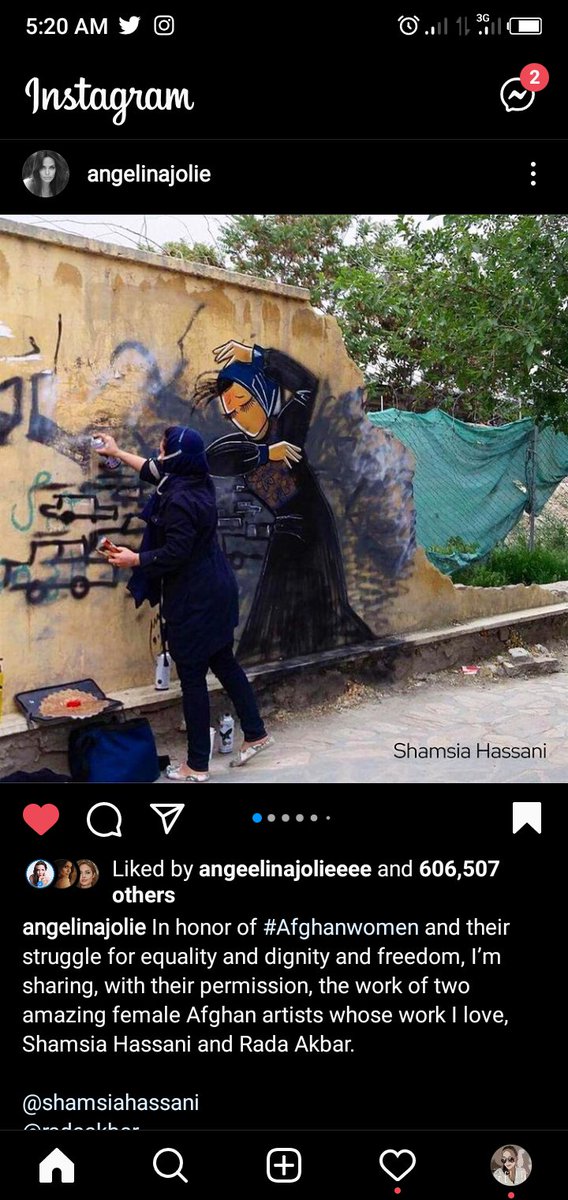 WallGraffitti's tweet photo. #Afghanwomen
#Afghanwomenartists 
#ThankYouKindly
#AngelinaJolie
. .✍🏻 #GraffittiWall #GraffittiTalk https://t.co/xn3GXHeDHK