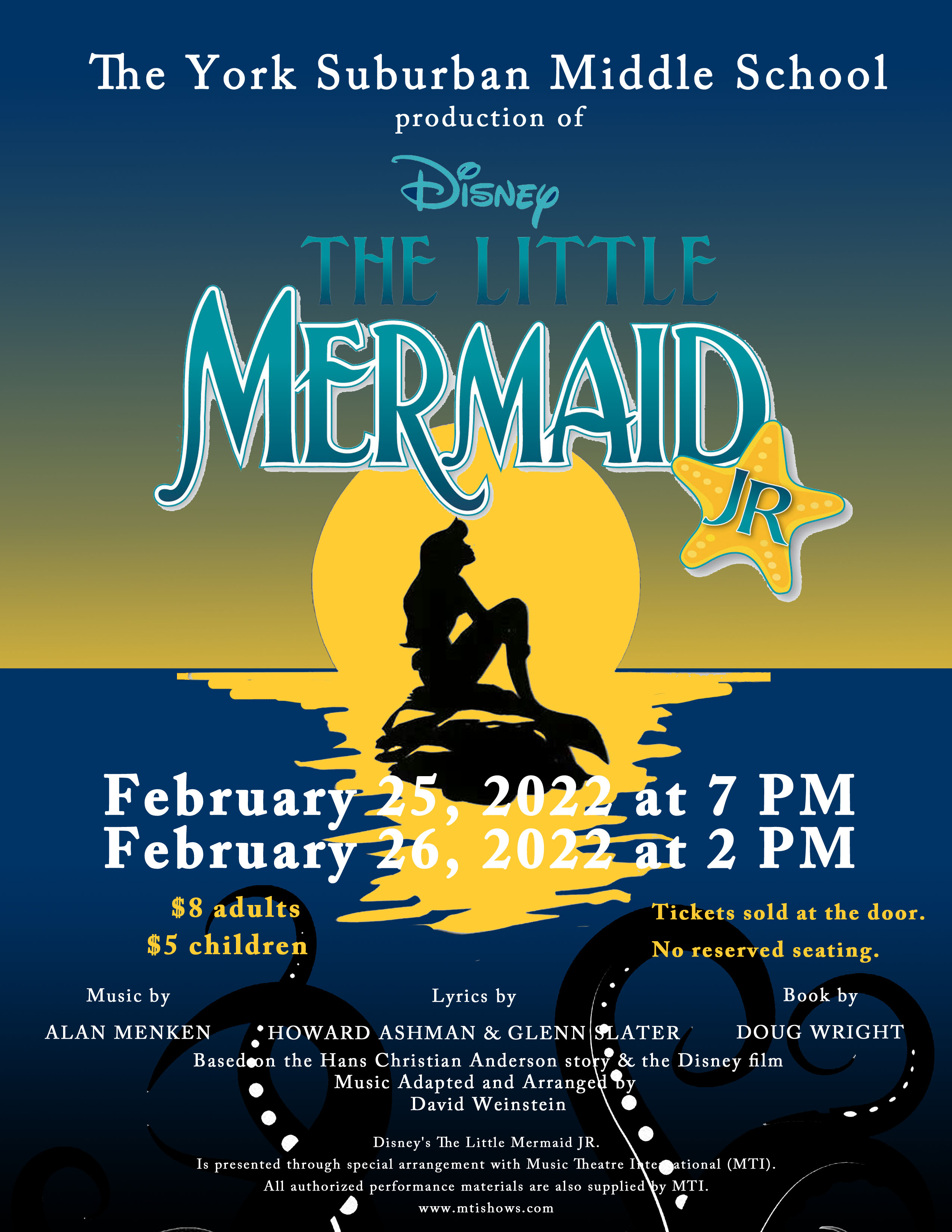 Little Mermaid Jr. poster