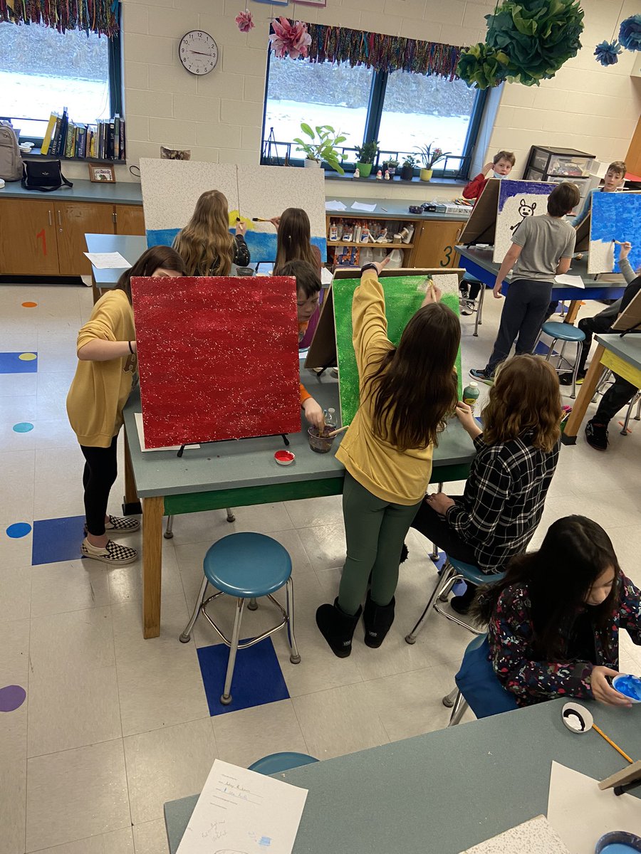 I love busy mornings in the art room to start my day! 💙😊 <a href="/trinityareaarts/">Trinity Area Art Department</a> <a href="/KeruskinPete/">bet8KU游TX体育BBV体育彩娱乐下注MG真人雷火电竞生肖天际猎人英皇体育华纳飞亚体育</a> #trinitysouth #elementaryart