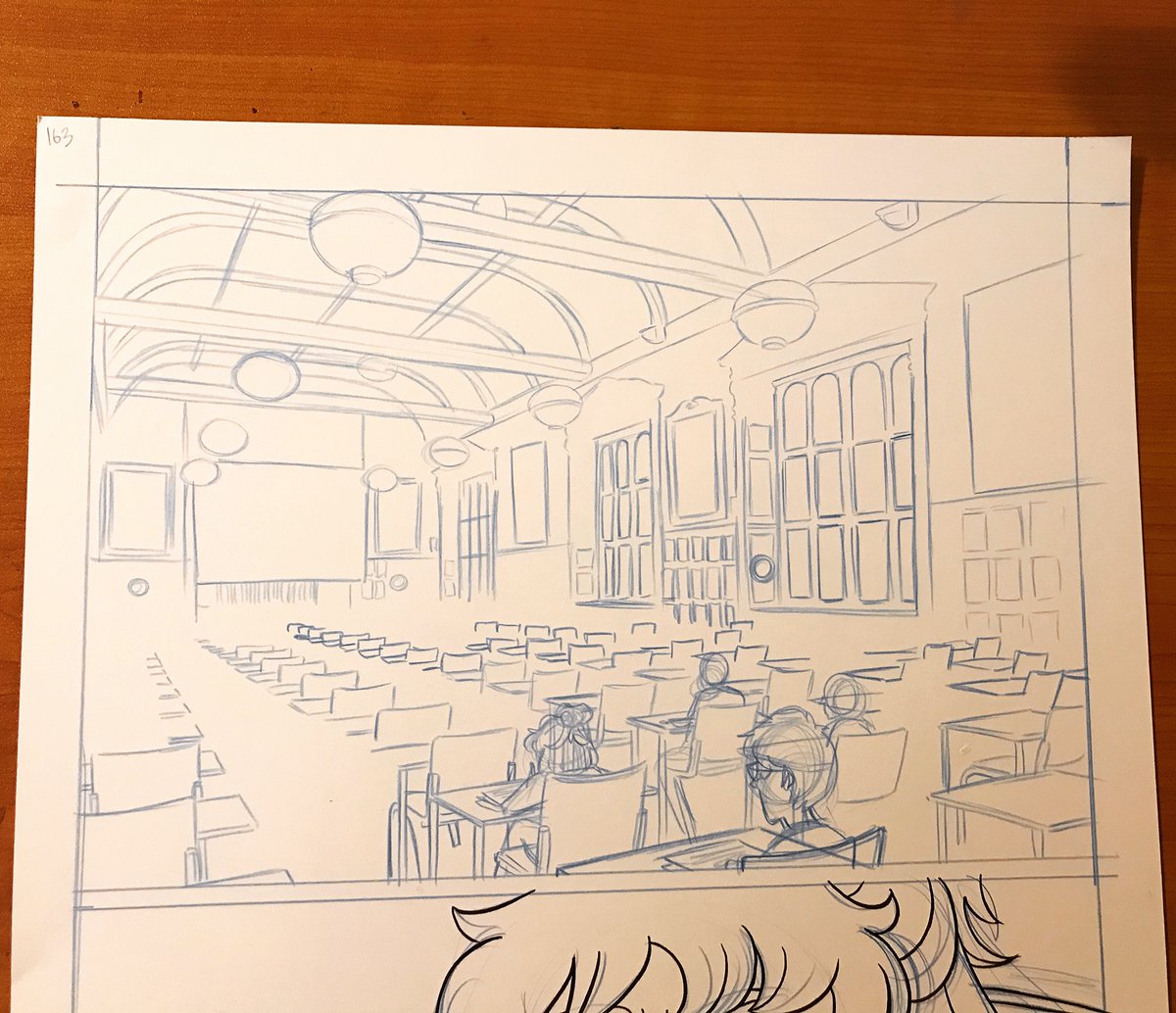 rachael_'s tweet photo. On the drawing board today 🤨

This is from my upcoming book ISABELLA &amp; BLODWEN. You can read more about this project via the link in my bio ☝🏻

#comics #graphicnovel #comicprogress #pencil #sketch #artist #wip #artistatwork #comic #comicpanel #comicpage https://t.co/aij75pu7WI