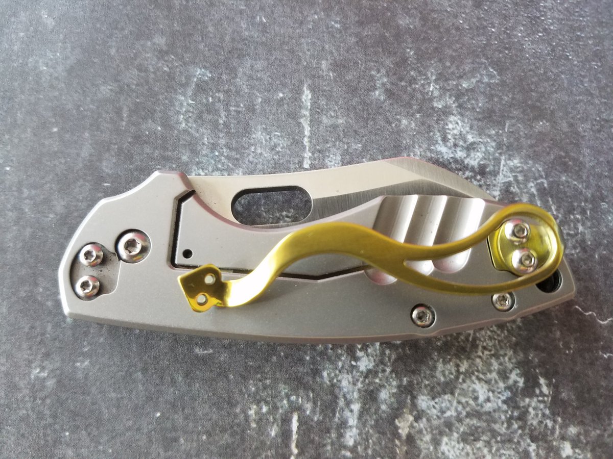 popscustomclips's tweet photo. @jake_inez NFT Collection called "10 Years in Titanium".  https://t.co/NiDC1avwCc  A photo collection of my 10 year self-taught journey creating knife-art with titanium pocket clips.  Over 3K in unlockable content. Story at https://t.co/BpRJwuY5Wl  Thank you in advance for consideration. https://t.co/4qpWGI2Glg