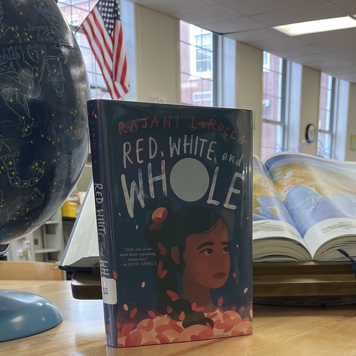 ezziemur's tweet photo. If you haven't had the opportunity to immerse yourself into Reha's two lives, it's never too late. Our @GPSDistrict #BattleOfBooks selection has acquired quite a few accolades including the 2022 Newberry Honor Award. Red, White, and Whole by @rajanilarocca is a must-read ❤️🤍⚫️ https://t.co/S1NWrZUUSp