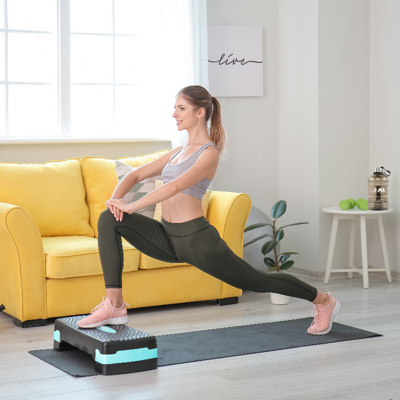 JLLFitness's tweet photo. Step aerobics has all the benefits of a high-intensity cardio workout without putting stress on your joints 🧘⭐️
Our aerobic stepper comes with adjustable feet for different levels and is available in XL as well! 💪✅
#stepperworkout #homeworkout