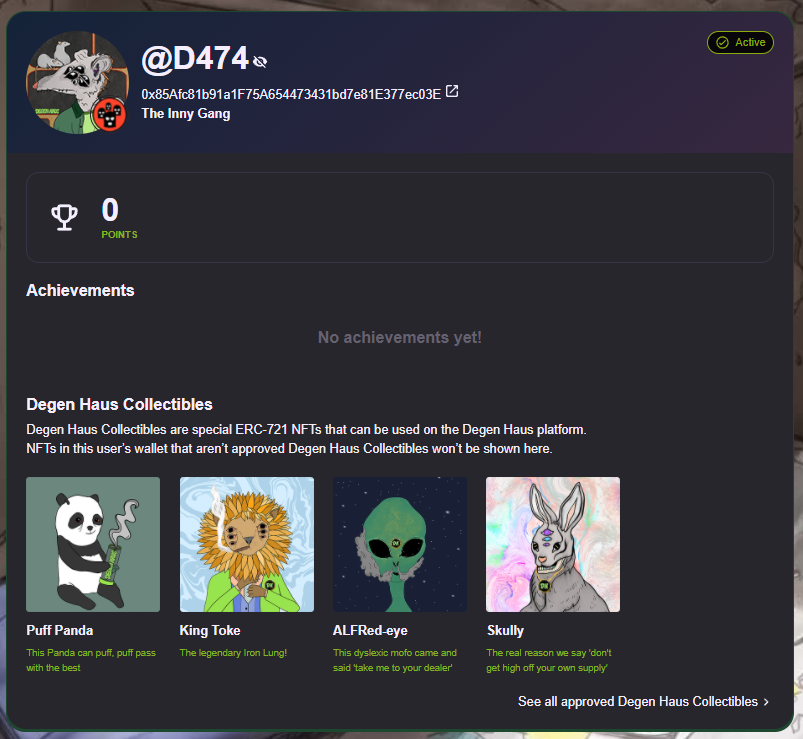 D474designs's tweet photo. Just stacked a few #NFT, and set one as my #profile NFT!

#Information on $DOPE, $TRIP, and $BLOW!:
#official #website: https://t.co/3qlWh7pVt7

Remember to expect #47token, and #PRLX dropping soon, and make sure to check out #PeetDeFi as well!
@HouseDegen @DefiPte

#altcoin #BTC https://t.co/cggefCWCfK