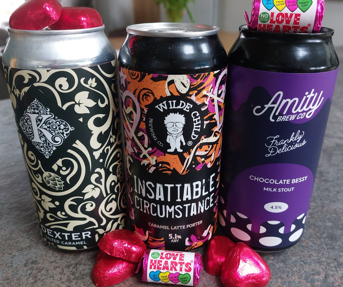 YorkshireHop's tweet photo. Treat the love of your life this Valentines Day to some delicious chocolate beers from some superb Yorkshire Breweries. We'll throw in a few treats too. Three cans for £10!Valentines Day Beers. Take a look at https://t.co/43Py2kLFHo
#valentines2022 #yorkshire #craftbeershop https://t.co/mq1Enk23kx