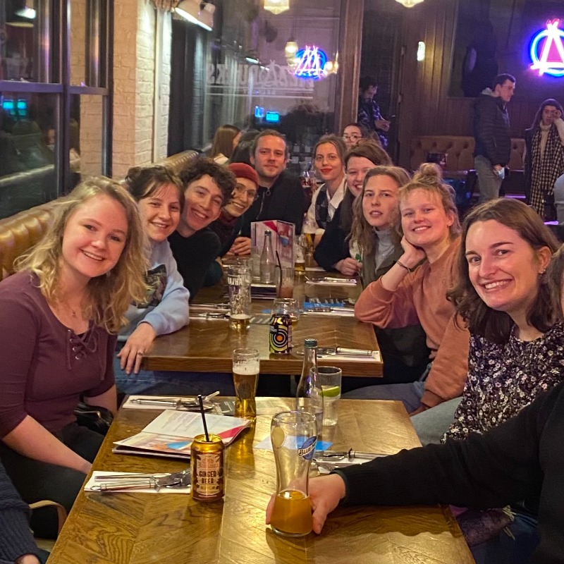 TheMACBelfast's tweet photo. Yesterday we welcomed a group of Dutch Theatre Education students to the MAC and Belfast!
The students from @ArtEZUniversity in Arnhem, Netherlands are passionate about using art to tackle social issues and we're really looking forward to working with them.
#MACCreativeLearning