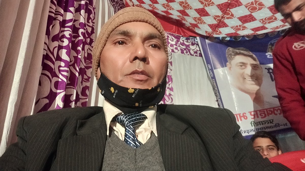 malik_raheesh's tweet photo. उत्तराखंड रुड़की में राजस्थान प्रदेश प्रभारी  आजाद समाज पार्टी रईस अहमद मलिक जी पार्टी प्रत्याशी गुलबहार जी के लिए चुनावी सभा करते हुए चुनाव चिन्ह केतली भाई चंद्रशेखर आजाद जिंदाबाद https://t.co/dMxKoSVMVo