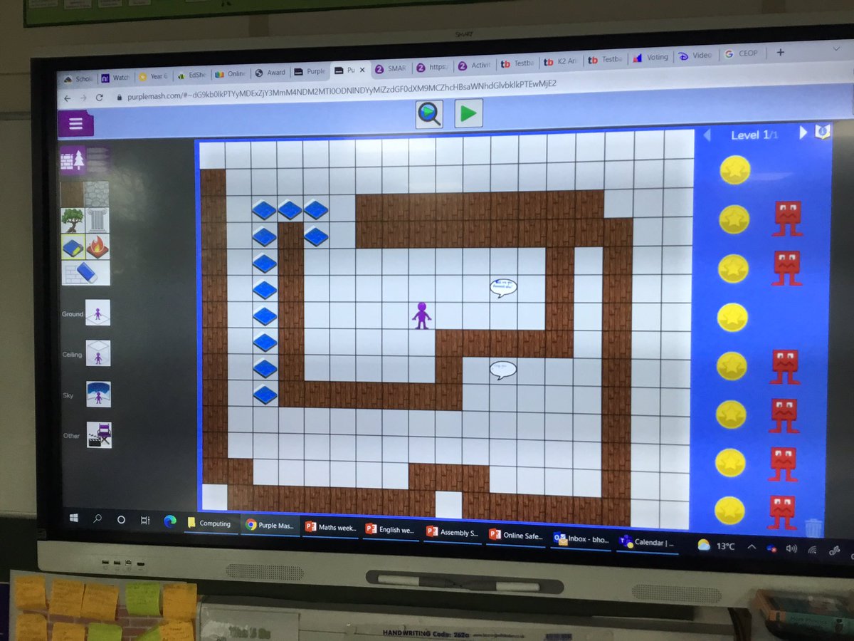 LeysFarm's tweet photo. This afternoon, 6H have been busy creating a Safer Internet game on @purpleMash to promote how to be safe when online! We gained many points! #LFJScomputing #GameDesign #SaferInternetDay https://t.co/5iCcKSAo3a