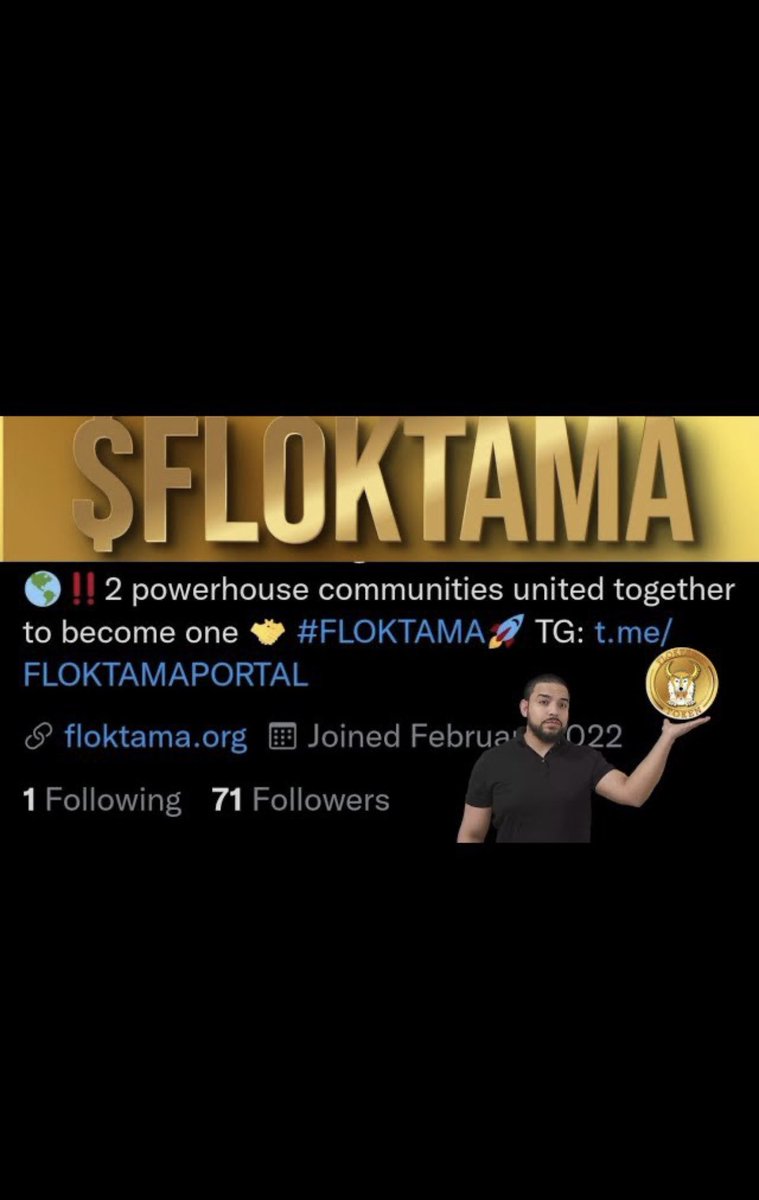FlokTama's tweet photo. 👀Shout out to DEFI RYAN for the 🔥 token review ‼️🚀🚀 Glad to have you on board 🤝 #FLOKTAMA 

Check it out: https://t.co/h4PJ2nTyEB https://t.co/alKMrjqcuX