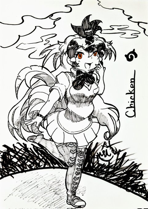 [rkgk166]
ニワトリの日なので
ニワトリちゃん描いた❗
#けものフレンズ3 