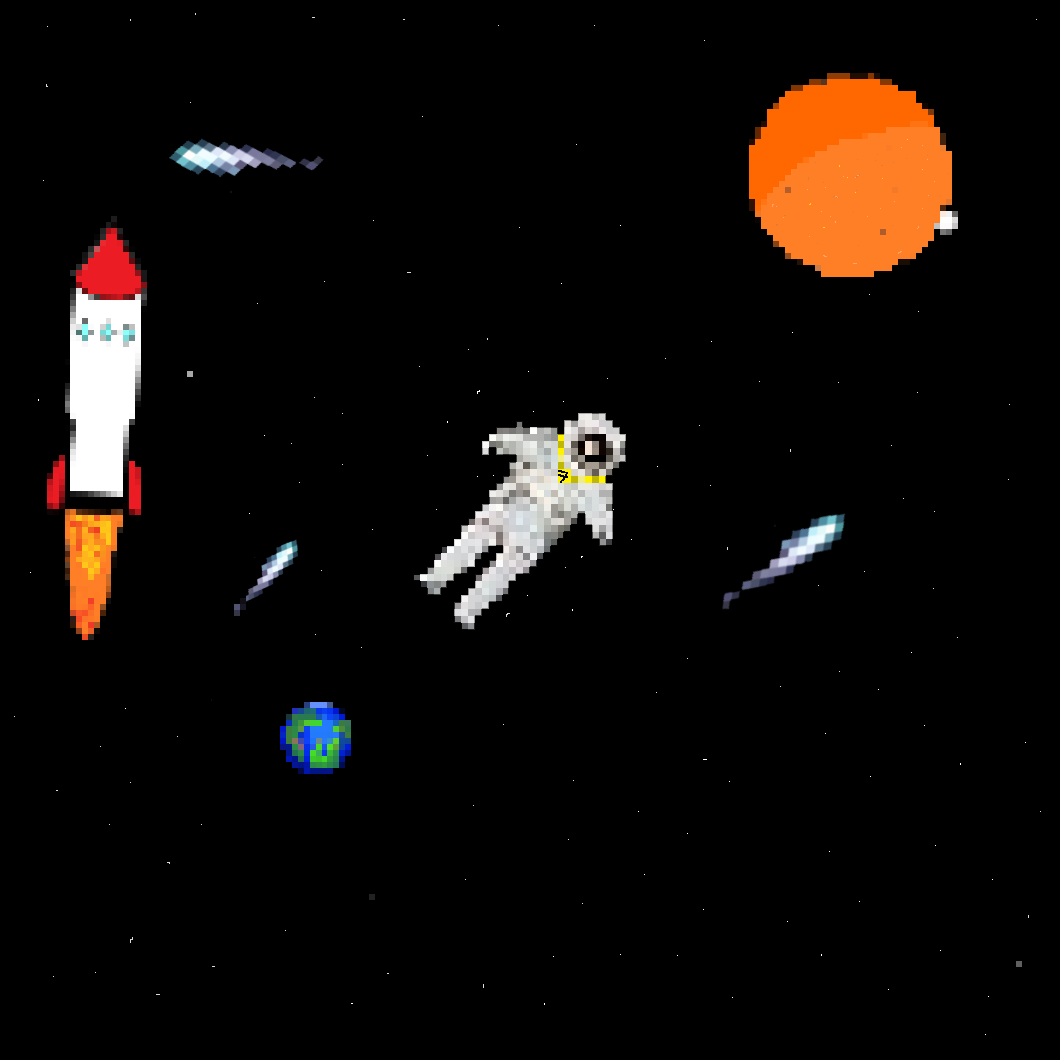 GIVEAWAY! 🤘🤘
I'm giving away this Pixstronaut #004 and two 5Algos (total of 3 winners)

To enter:
1️⃣ Follow me and @Pixstronaut 
2️⃣ Like
3️⃣ Retweet
4️⃣ Tag 2 friends

I will announce winner in 48 hours!

#algo $algo #algonft #algorand #AlgoFam