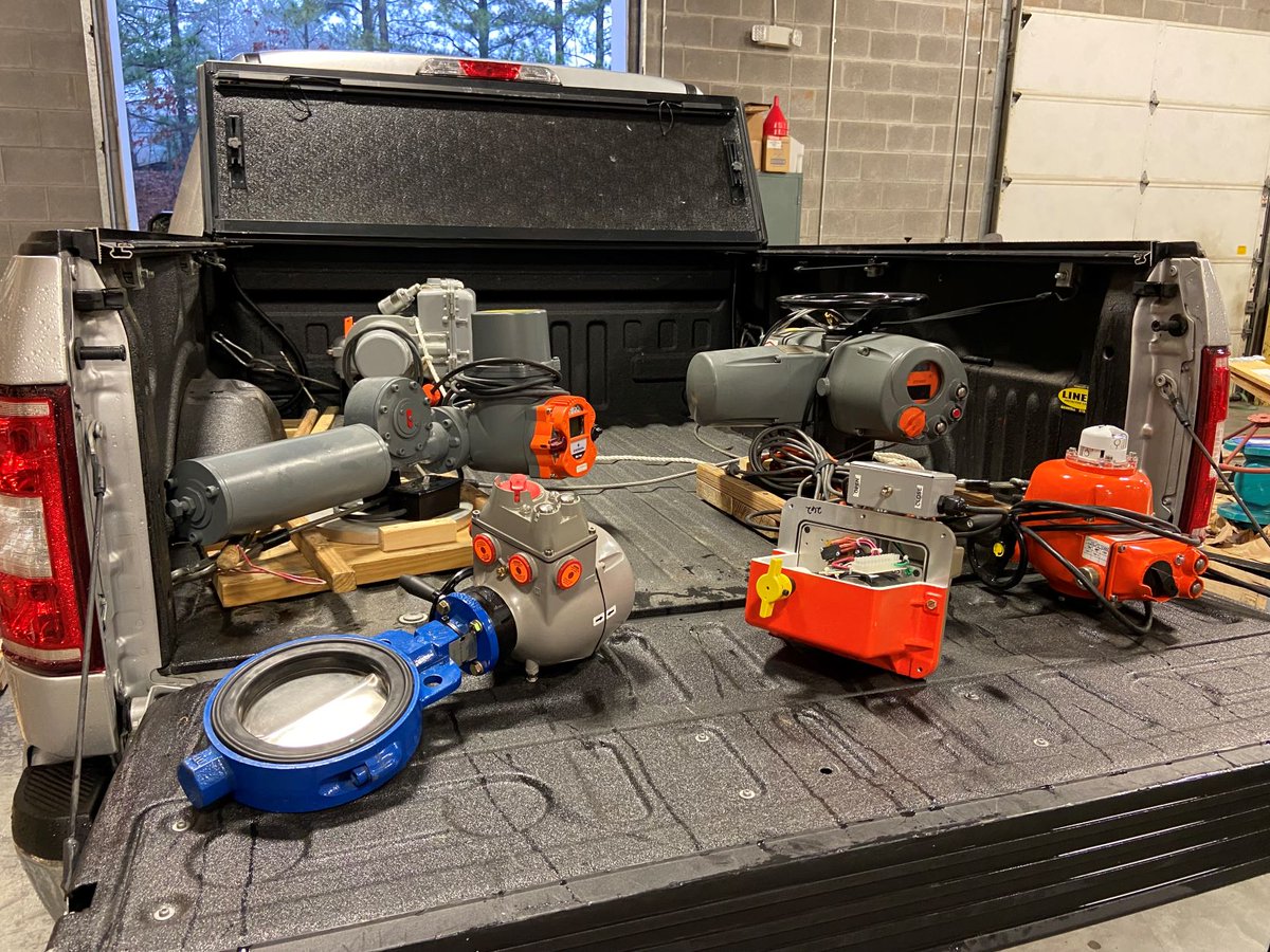 ControlSouthern's tweet photo. Packed up for an Emerson Bettis Electric Actuation Portfolio training at a customer site! Contact us if you are interested in learning more about other available Education and Training options. https://t.co/lcJ2rIWWRU https://t.co/bBF71wNesq