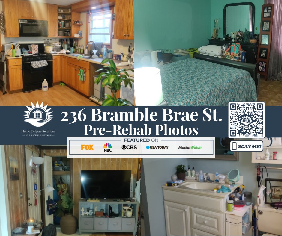 HomeHelpersSol's tweet image. This 3 bed, 1 and a half bath brick ranch in White Lake is going to be a good one! We bought it a few weeks ago but the previous owner needed a little more time, which we love helping out any way we can. Now that we have access, progress is going to move pretty quick! 💪🛠⁣⁣