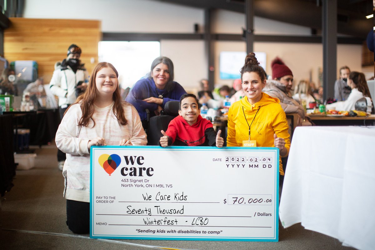 We raised a record $70,000 last Friday - our most successful Winterfest ever! That's 280 days at camp.
Thanks to everyone who supported our first in-person event of 2022, including <a href="/georgianpeaks/">Georgian Peaks Club</a>, our committee, sponsors, volunteers, and guests.