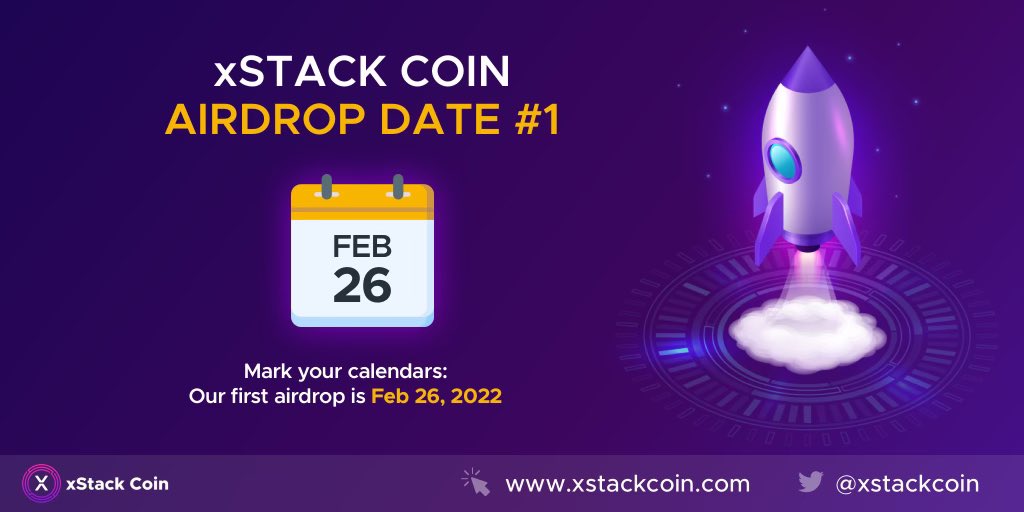 Get ready for #Airdrop #1!! $xStack 🚀 
#Trustline #XummCommunity #XRPL #XRPLedger #XRP