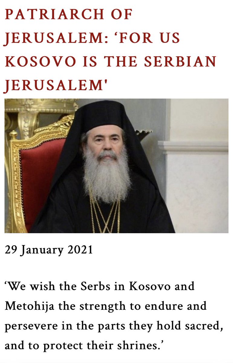 SerbTruth's tweet photo. Israel help us in 1990s war against terrorist fascist occupation by Ustaše and we are grateful to it. They know Kosovo is like Jerusalem to us and always support us against fascist threat. Nazis can post me and say I’m dumb but God won’t stop support us. https://t.co/v743kXPsM7