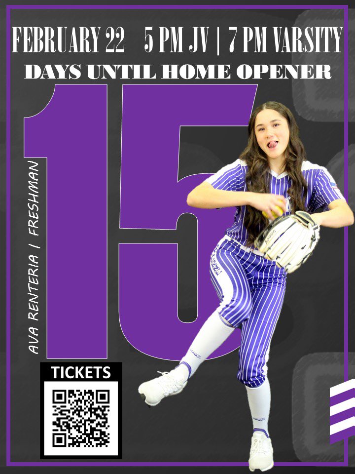 Boerne HS Softball (@greyhoundsb) on Twitter photo 🥎The countdown to our home opener continues with Freshman, #15, @ava_renteria27! #greyhoundstrong <a href="/BoerneISD/">Boerne ISD</a> <a href="/LeechStan/">Boerne ISD Athletics</a> <a href="/gohoundsgo_gabc/">Greyhound Athletic Booster Club (GABC)</a> <a href="/RadioBoerne/">Boerne Radio Sports 103.9FM</a> <a href="/txhssoftball/">Texas HS Softball</a> <a href="/TXPrepSoftball/">Texas Prep Softball</a> <a href="/hinojosa_david/">David Hinojosa</a> @mysahighschools <a href="/BoerneStarSport/">Boerne Star Sports</a> <a href="/uiltexas/">Texas UIL</a> <a href="/AustinTGCA/">TGCA</a> <a href="/Boerne_TX/">City of Boerne</a> <a href="/JRZowie_Ranch/">JRZowie</a> 🥎The countdown to our home opener continues with Freshman, #15, @ava_renteria27! #greyhoundstrong <a href="/BoerneISD/">Boerne ISD</a> <a href="/LeechStan/">Boerne ISD Athletics</a> <a href="/gohoundsgo_gabc/">Greyhound Athletic Booster Club (GABC)</a> <a href="/RadioBoerne/">Boerne Radio Sports 103.9FM</a> <a href="/txhssoftball/">Texas HS Softball</a> <a href="/TXPrepSoftball/">Texas Prep Softball</a> <a href="/hinojosa_david/">David Hinojosa</a> @mysahighschools <a href="/BoerneStarSport/">Boerne Star Sports</a> <a href="/uiltexas/">Texas UIL</a> <a href="/AustinTGCA/">TGCA</a> <a href="/Boerne_TX/">City of Boerne</a> <a href="/JRZowie_Ranch/">JRZowie</a>