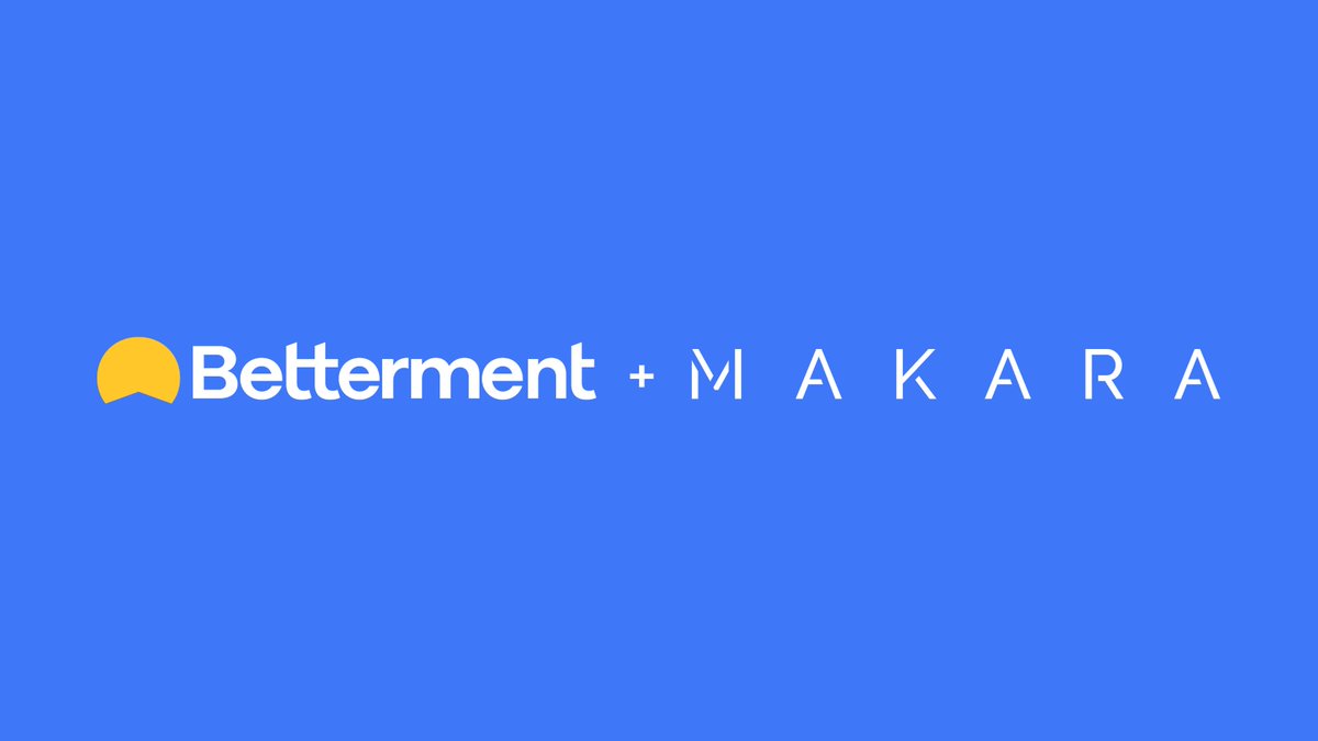 jesseproudman's tweet photo. I am elated to announce that @Betterment, one of the largest independent digital investment
advisors in the US, has entered into an agreement to acquire @MakaraDigital.

We’re thrilled to help Betterment enter the crypto markets.

Here’s our story… https://t.co/OpcD1zcFra
