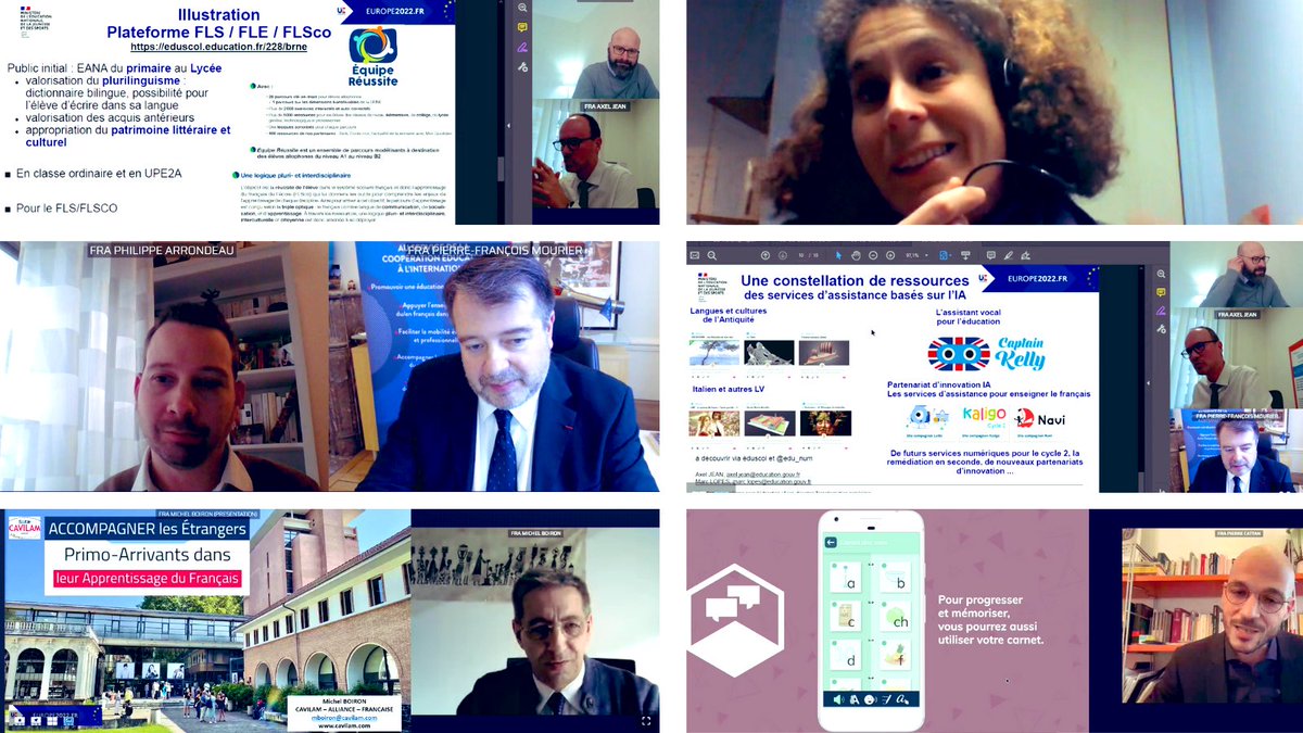 Très heureux d’avoir présidé l’atelier « Des outils innovants pour l’enseignement / apprentissage des langues ; démonstrations ». Les différents intervenants ont mis en évidence les apports de la technologie sur toute la chaîne de la certification en langues vivantes <a href="/languesFR/">Ministère-DGLFLF</a>
