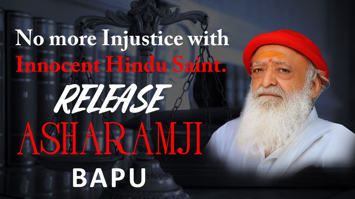 Only one demand Release Sant Shri Asharamji Bapu for vote Justice For Bapuji #हम_वोटरों_की_मांग_बापूजी_की_रिहाई