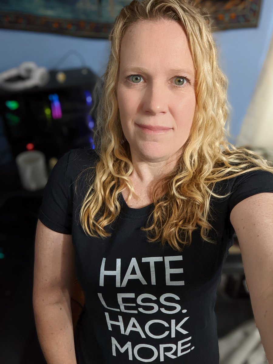 Today's advice comes from @TCMSecurity HATE LESS. HACK MORE.