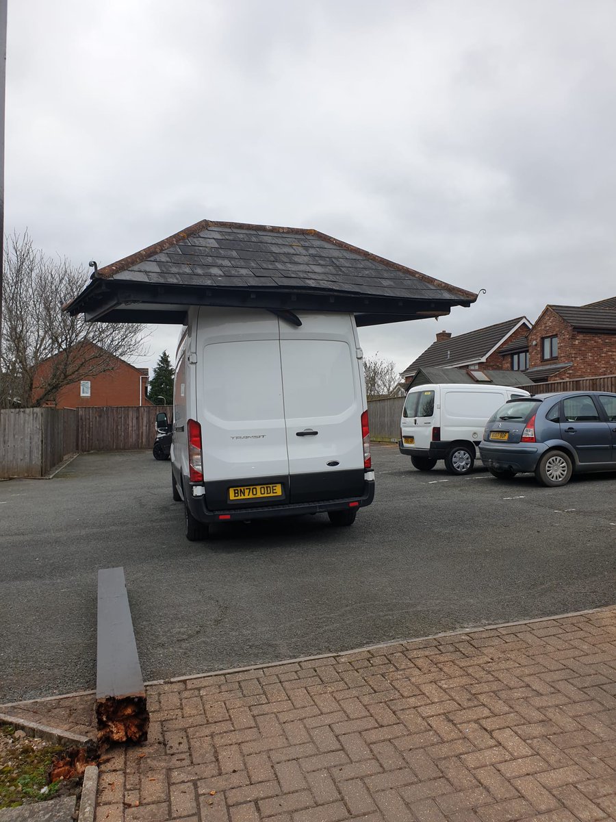 Our local delivery Driver just went and lost their bonus and driving permissions.