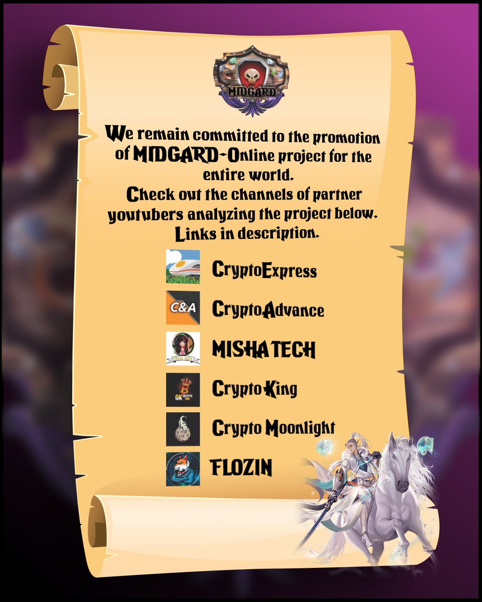 midgardonline01's tweet photo. CryptoExpress

https://t.co/G1F5nziTMQ

CryptoAdvance

https://t.co/LUBmnhF4Xn

MISHA TECH

https://t.co/NCG36NBOCy

Crypto King

https://t.co/KRoGeFn2zX

Crypto Moonlight

https://t.co/SCE3tLY9o5

FLOZIN

https://t.co/BM2P7I929B https://t.co/YnoS9ViSH3