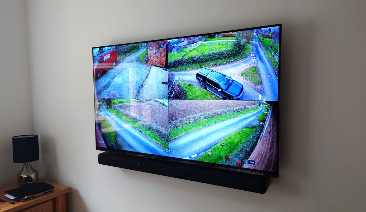 DesignHouseTech's tweet photo. Being able to see the cameras on all TV's in the property at a glance.
@videconuk @conceptpro_ @videcon_ltd 
#security #securityinstaller #securityinstallation #securityinstall #securitycamera #securitysystem https://t.co/xLmUxGm9Vc