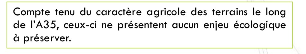 nethingo's tweet photo. Lu dans les documents sur le projet parc du Ried à Hoerdt en Alsace. Donc un sol cultivé n'a a "aucun enjeu écologique", ce qui justifie l'artificialisation. Si on réflechit comme ça, l'objectif ZAN, c'est pas pour demain ... 

@Terredeliens 
@IDDRI_ThinkTank https://t.co/t1NsimEKhe