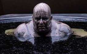 aaronstotlee's tweet photo. Me slipping into a pool of darkness watching Jamie Dornan get snubbed for “Barb and Star go to Vista Del Mar” https://t.co/6gbCEbAqO2
