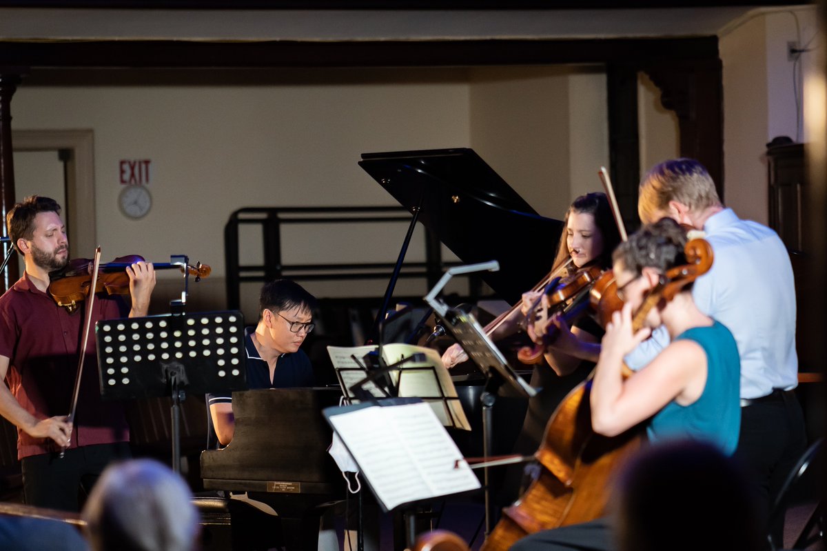 SweetWaterNotes's tweet photo. If you attended #SweetWater2021, you enjoyed an incredible performance with pianist Philip Chiu and Rosebud String Quartet. Now is your chance to talk to them about their music during our Season Two opener of Into the Music on Feb. 17. Register in advance. https://t.co/qboM0K8TG4 https://t.co/Hlvs1WrabH
