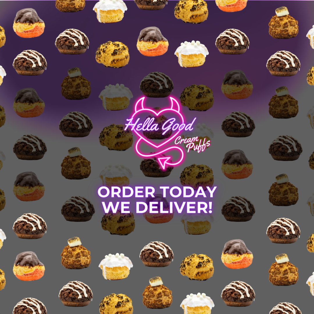 PlainviewPuffs's tweet photo. Order online by Thursday at 3pm for Friday delivery! 📲

💜 Pick Up Your Order! Mon-Thur 10am-3pm
🚘 We Deliver On Fridays!
💕 We Donate 10% Of Sales To Our OOTM
.
.
.
.
.
#hellagoodpuffs #plainviewpuffs #getpuffed #exploreliny #lieats #rebrand #newname #newwebsite https://t.co/DZHaQctqJL