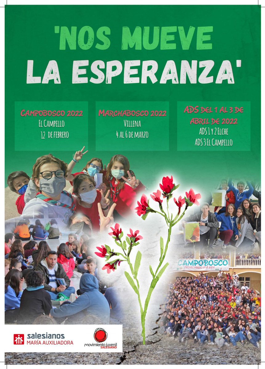 FedMAIN's tweet photo. Los monitores de nuestros centros juveniles participarán este sábado en el Campobosco que tendrá lugar en El Campello🥰

Allí se seguirán formando junto a otros monitores de la Inspectoría👣

@AJBzaragoza @ajbarasona    @TrobadadAmics @ClubAmigosCJ https://t.co/5tzbEfhNm2