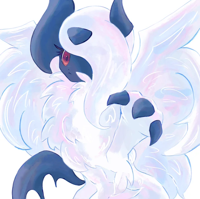 メガアブソルちゃん
#アブソルの日 #Absolday #Pokemon 