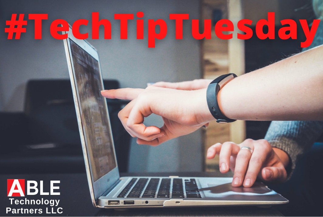 Abletp_'s tweet image. #TechTip Don’t access personal or financial data through Public WIFI. Its best to go to a secure connection to log into your information. #ABLEtp