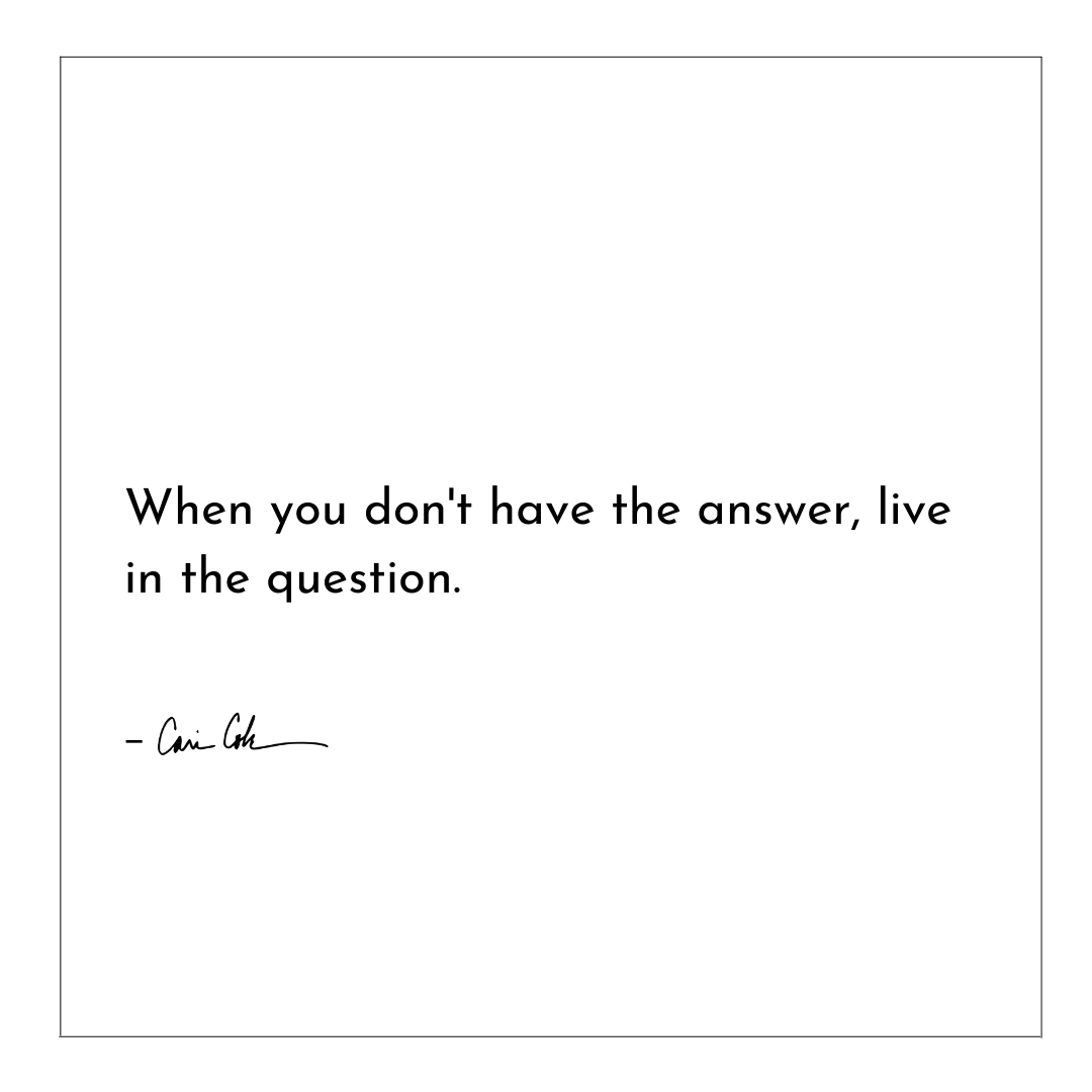 CariCole's tweet photo. What are the answers you are looking to find in life right now? Share in the comments below.👇
#motivationmonday #singingmindset https://t.co/rdKPKlKW8c