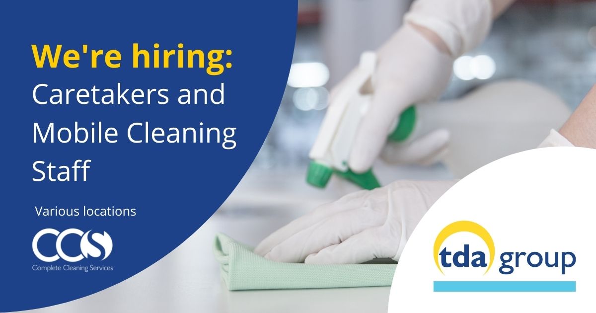 Our commercial cleaning company, Complete Cleaning Services (CCS), is looking to fill a number of caretaker and cleaning staff roles across Torbay and Teignbridge. 

View all vacancies and apply at: ow.ly/n54b50HIN6K

#Recruitment #Torbay #Teignbridge #Opportunities