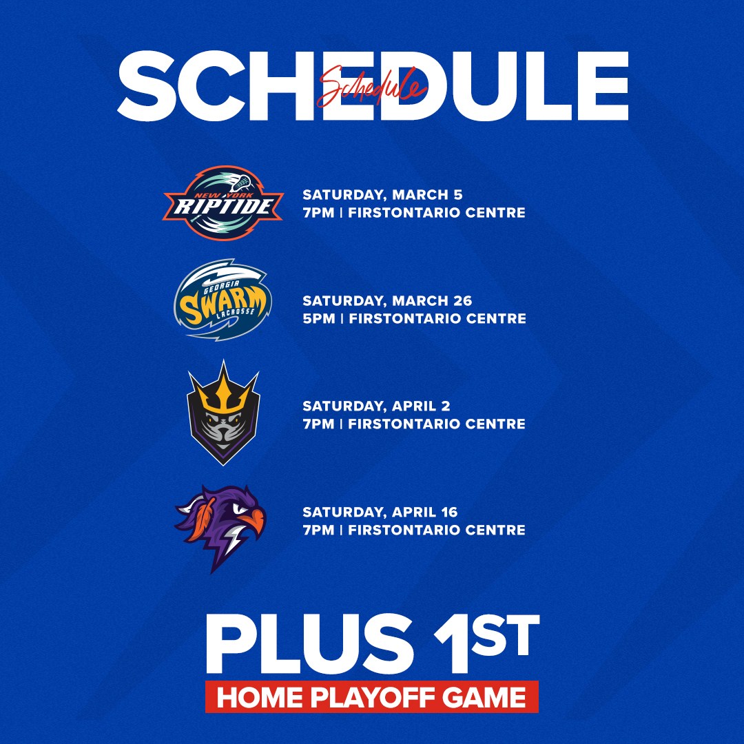 TorontoRockLax's tweet photo. We're excited to WELCOME BACK fans to Rock City on Saturday, March 5th!  You can lock in your seats for the rest of the regular season + the 1st home playoff game!

BUY NOW: https://t.co/wQyKuBWHXi

#SaturdayNightLax in #HamOnt | #RockCity https://t.co/qBNSZXeCKs