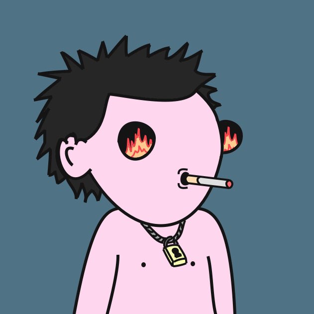 punkforwhat's tweet photo. This Vicious little Punk is ready to cause chaos in the #Metaverse 🤟🏻#NFT #NFTCommunity #Solana #nftart #NFTs https://t.co/HvX7D4b0SK
