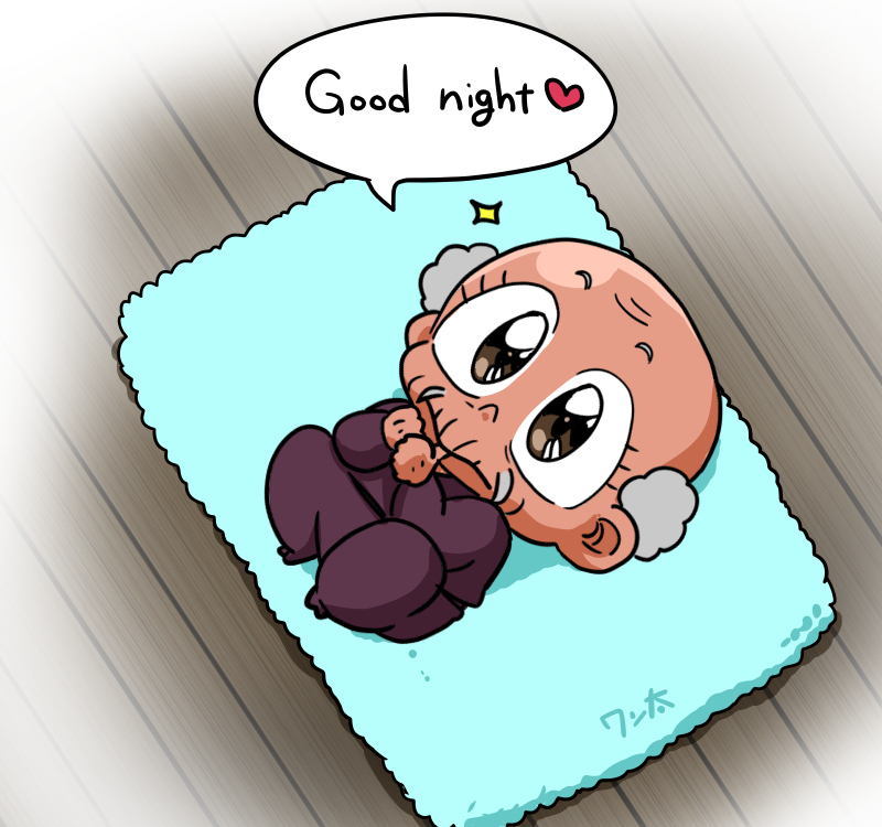 夜じゃよ❤️ 