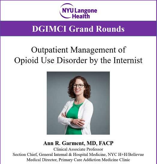 NYUGSOM_DGIMCI's tweet photo. PCPs - you too can get an x-waiver to prescribe buprenorphine for your patients with #SUD! Just ask Dr. Ann Garment @mannertang who presented DGIMCI Grand Rounds this am to over 60 attendees. #addictionmed @SandyZabarMD @DiagnosisMD @DrJoshuaDLee https://t.co/PGY14MFq3E