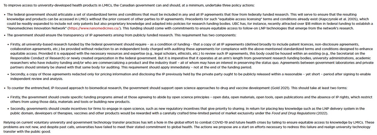 OnadaExpansiva's tweet photo. #PublicHealth #Canada University Technology Transfer Has Failed to Improve Access to Global Health Products during the COVID-19 Pandemic https://t.co/sOJMOOyxG8 @IP_policy @srinmurthy99 & @cmrherder @longwoodsnotes v @ElsTorreele #TechTransfer #PublicReturn https://t.co/tQFviMooaM