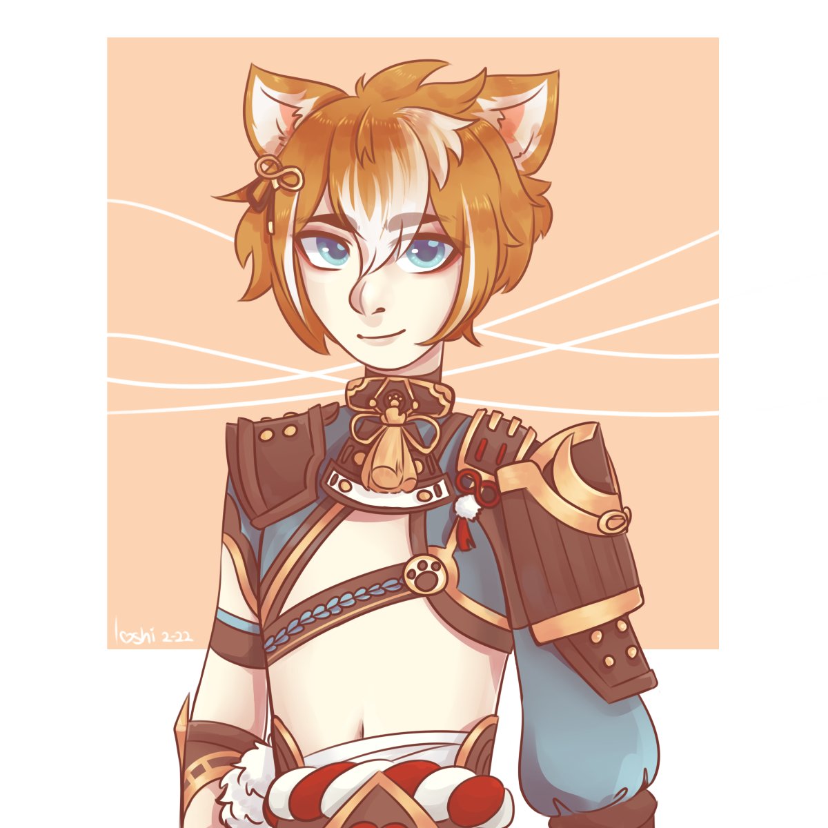 loshitea's tweet photo. #Gorou #GenshinImpact #art https://t.co/j5Xk9eDc11