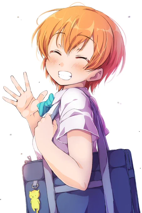 白鍵さんからお気に入り絵を載せるバトンをいただきました!
音ノ木の夏服が似合う凛ちゃん集を置いていきます。 https://t.co/GLnPJ9y0MY 