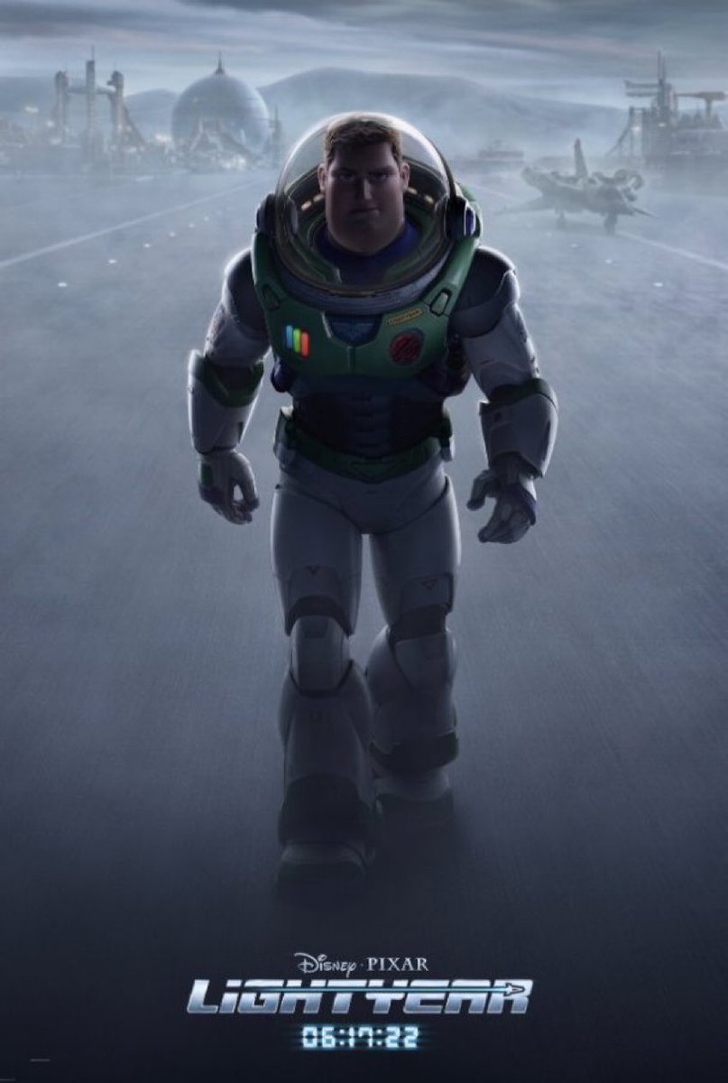 DiscussingFilm's tweet image. The official poster for Pixar’s ‘LIGHTYEAR’.