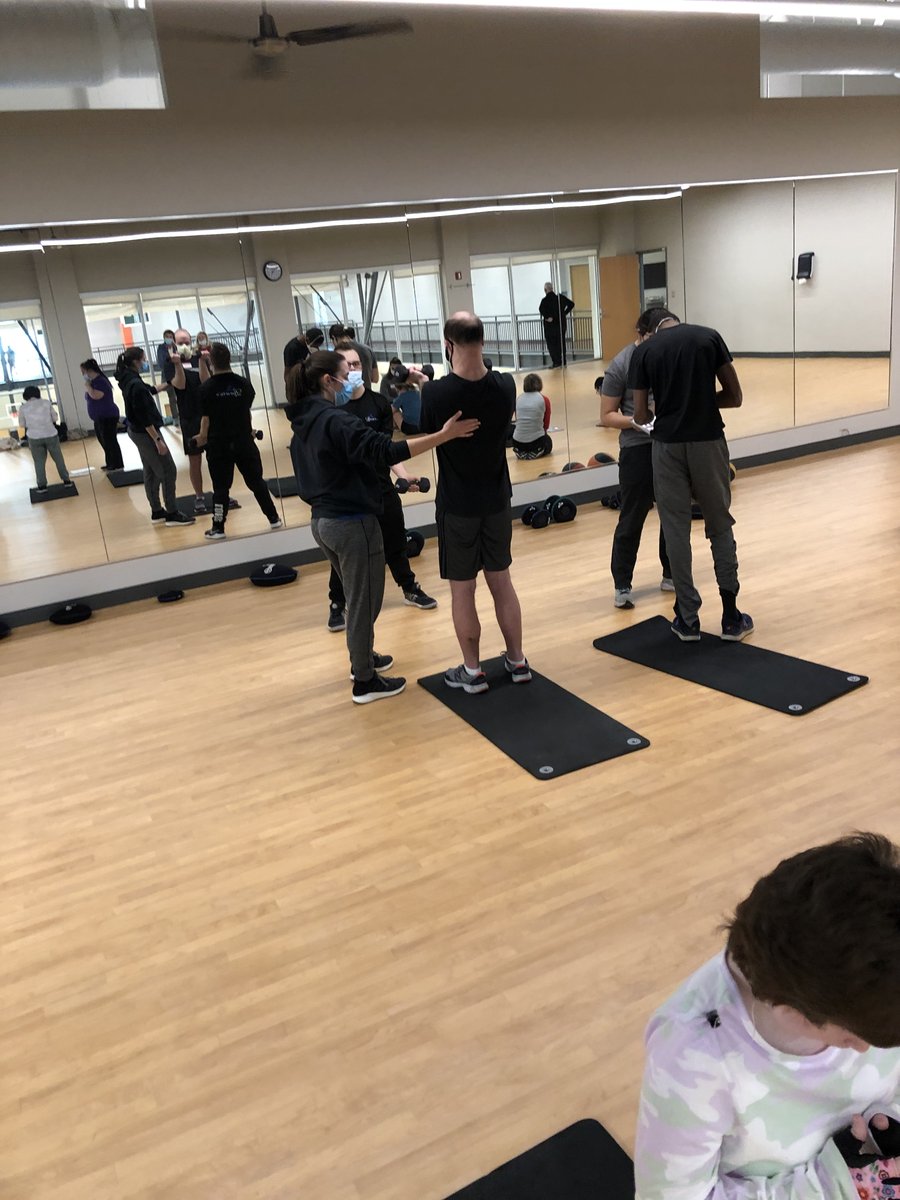 ValemeeFitness's tweet photo. Picture this! An adult with a developmental delay or neurological challenge working out in their neighborhood fitness center independently. How can this happen? Our friends at the Westerville Community Center @westervilleohio are learning to do just that! After learning the... https://t.co/T2EbWLUzsr